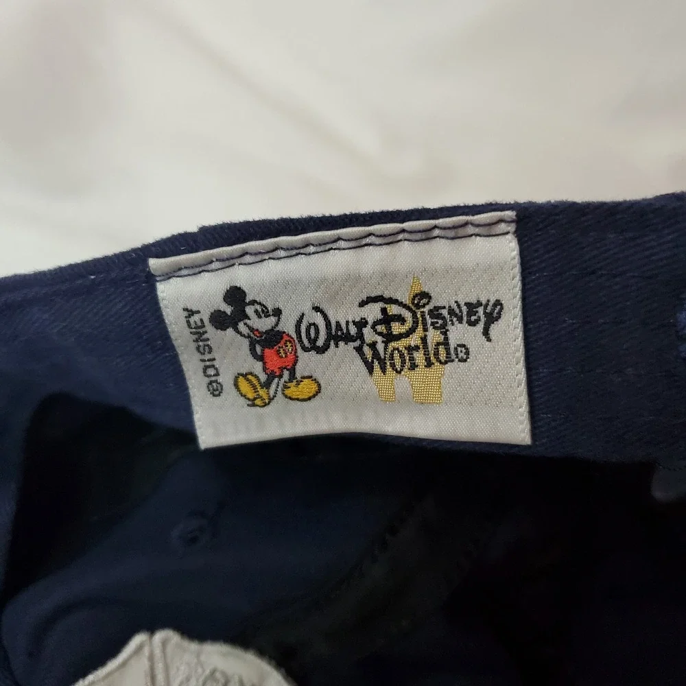 Walt Disney World Magic Kingdom Mickeys Fire Department Firefighter VNTG Hat Cap